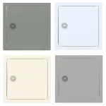 Tempo Softline colored metal access panel Square key - Image 3