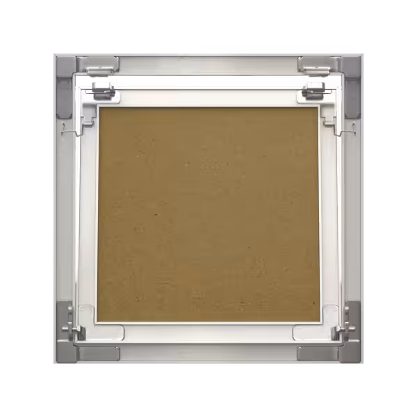 Accueil trape de visite plaque de platre eco green ouvert derriere 2