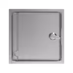 Trappe de visite métallique Tempo Softline Clé cylindrique – Image 2