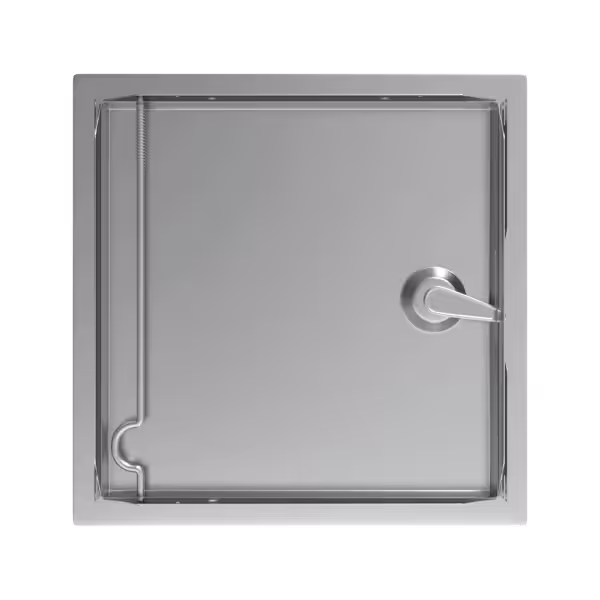 Accueil trappe de visite metallique softline ouverture cle cylindrique derriere 1