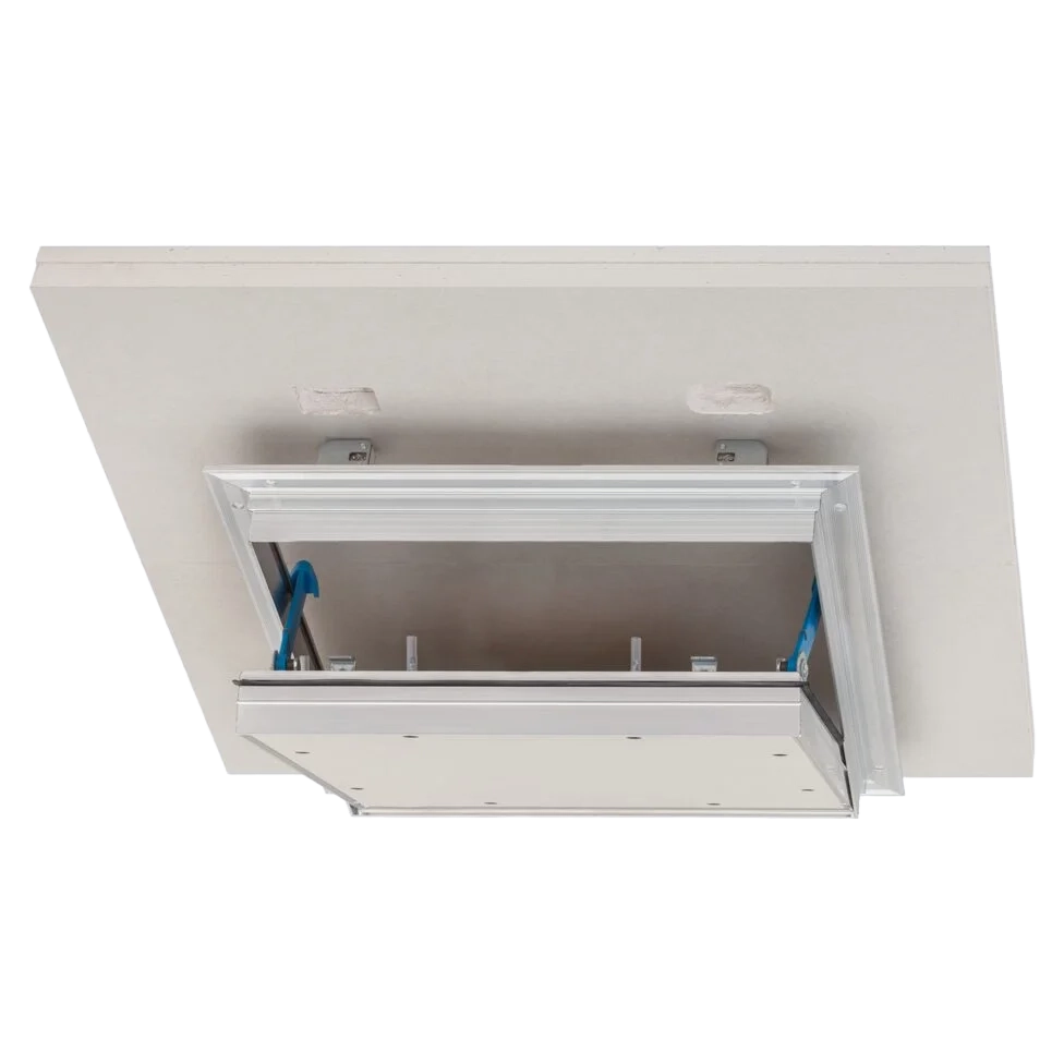 22-328_1_b-Alumatic_Web-1.webp Trappe de visite coupe-feu EI60 (60 min) anti-fumée pour faux plafond 2x15 mm – Alumatic – Image 1