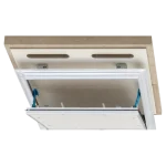 Trappe de visite EI30 (30 min) 18 mm pour sous-plafond coupe-feu indépendant – Alumatic